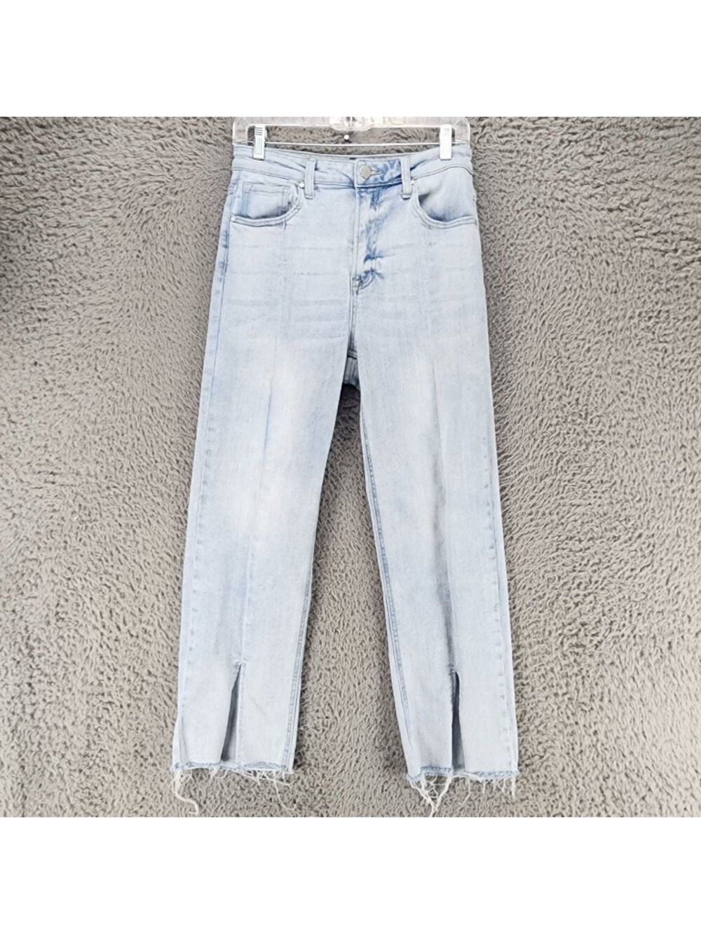 Risen Jeans Womens 7 Blue Stretch High Rise Straight *Read*